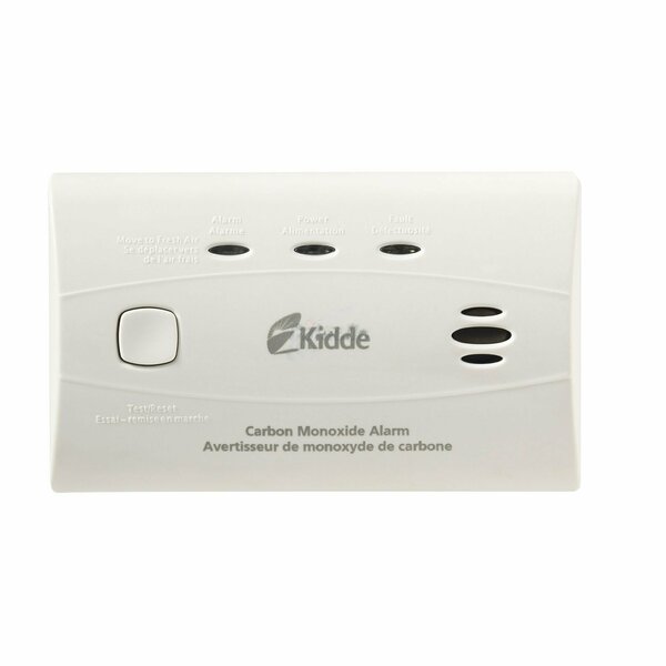 American Imaginations Rectangle White Carbon Monoxide Alarm Plastic AI-37086